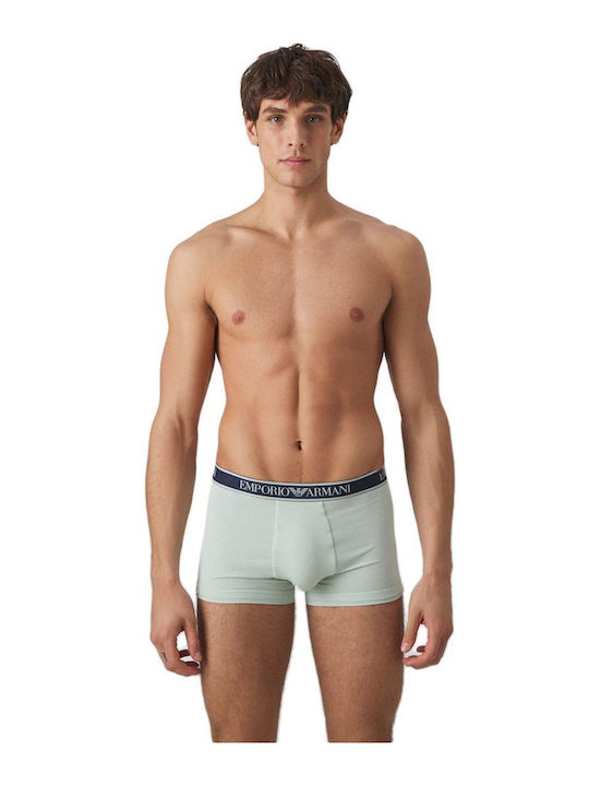 Underwear / Nightwear - Briefs / Boxer Shorts - Emporio Armani 111357 4r717 13082 Menta/lavanda/marine