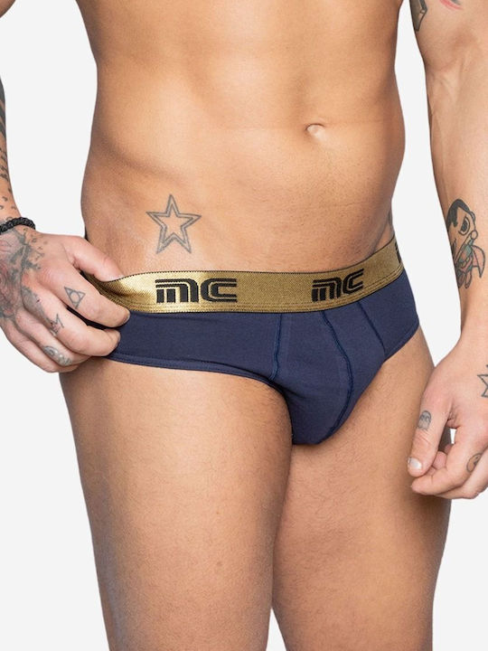 Nina Club Men's Slip BLUE/GOLD