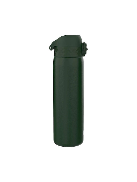 Ion8 Wasserflasche Rostfreier Stahl 600ml Grün