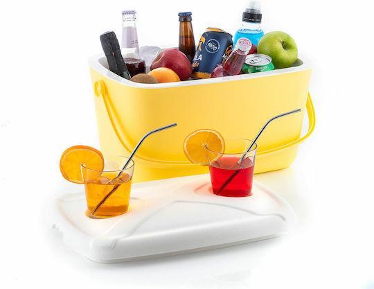 InnovaGoods Lilty Portable Fridge 15lt Yellow