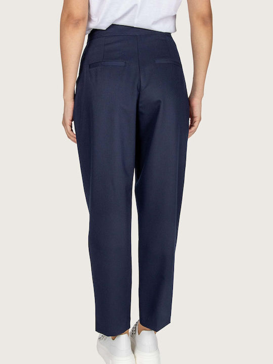 Dama Tesatura Pantaloni Albastru