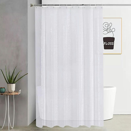 Κουρτίνα 180x180cm Λευκή ZE1AG63QWS55D