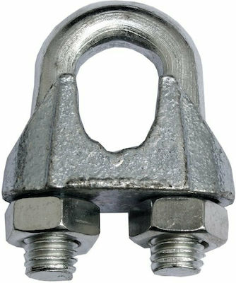 Benman Wire Rope Clamp Boat Deck Galvanized Wire Rope Clamp M8 / 5mm