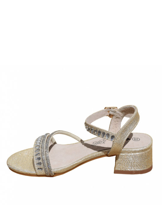 Kinder Sandalen Gold