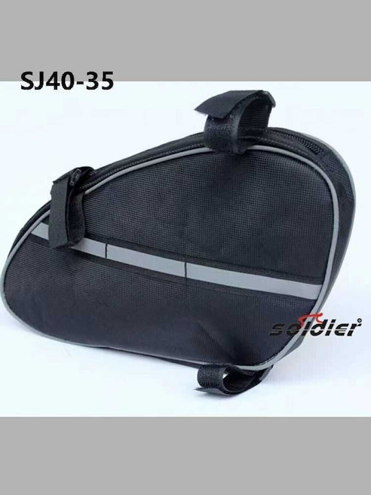 S40-35S Bicycle Frame Bag Black