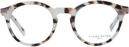 Liebeskind Plastic Eyeglass Frame Gray 11019-00877