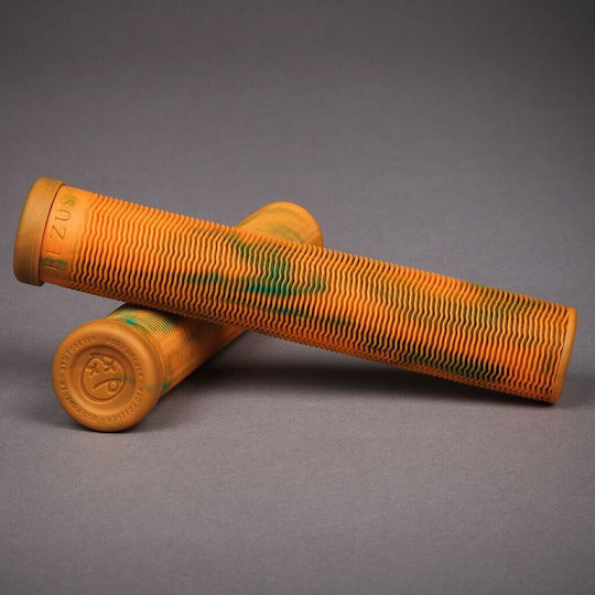 BSD Leezus BSORA0012 BMX Bicycle Handlebar Grips in Orange Color