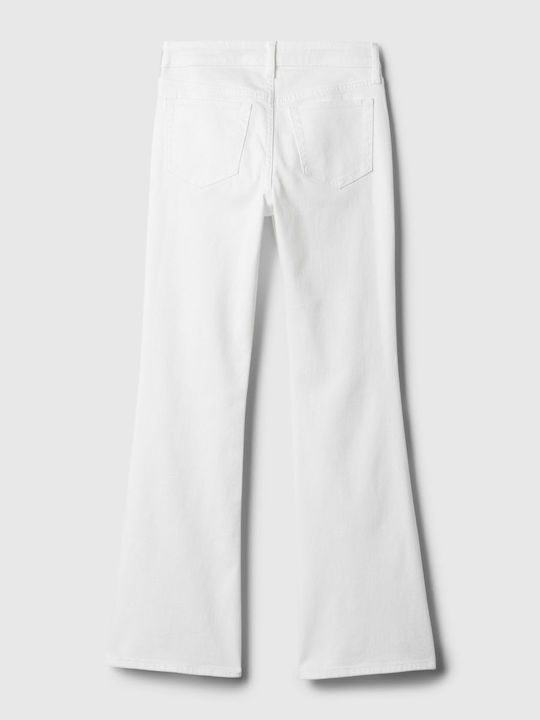 GAP Παιδικό Τζιν Παντελόνι white denim