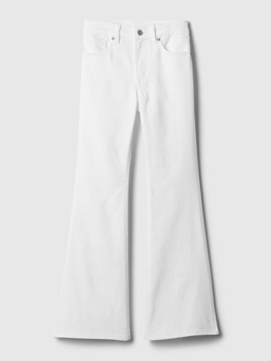 GAP Παιδικό Τζιν Παντελόνι white denim