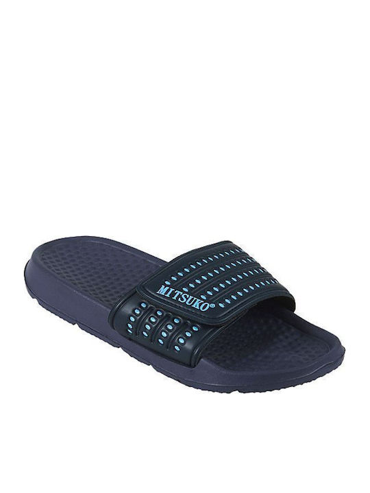 Men's Slides Blue