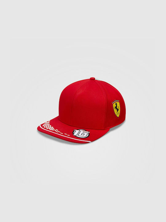 Puma Ferrari Charles Leclerc Jockey mit geradem Schirm