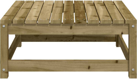 Hölzernes Gartenhocker Würfel Außeneinsatz Rosa 70x70x30cm