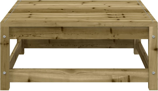 Hölzernes Gartenhocker Würfel Außeneinsatz Rosa 70x70x30cm