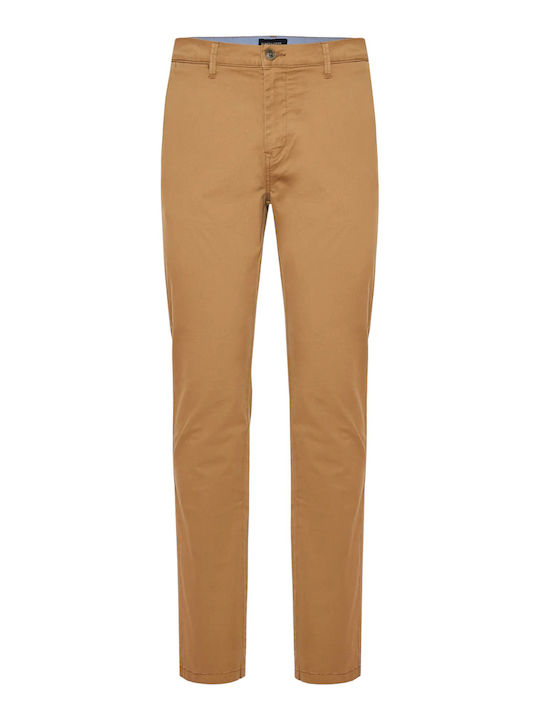 Trousers Chino Elastic in Regular Fit Vintage Beige