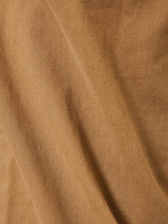 Trousers Chino Elastic in Regular Fit Vintage Beige