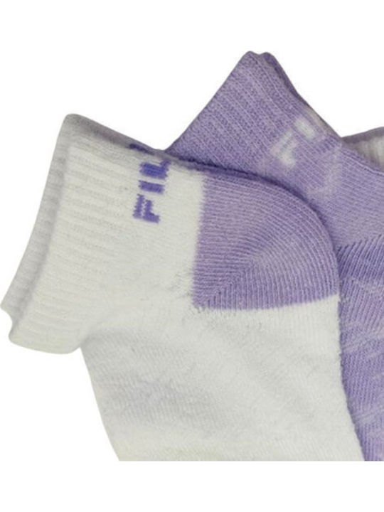 FILA Kinder Söckchen Invisible Lila 3 Paar