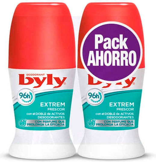 Byly Deodorant 96h als Roll-On 2x50ml