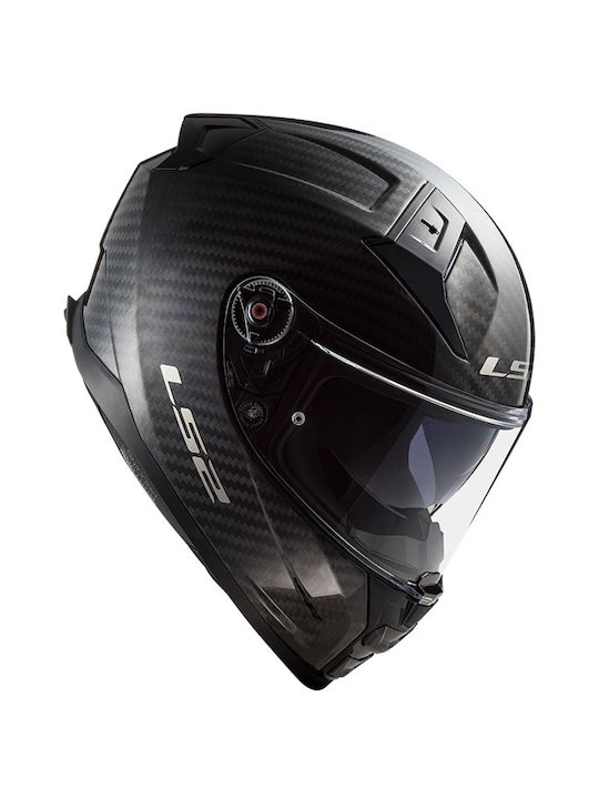 LS2 FF811 Vector II Full Face Helmet with Pinlock ECE 22.06 1500gr Solid Carbon