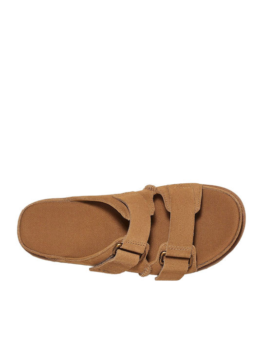Goldenstar Γυναικεία Σανδάλια Chestnut Narrow Fit