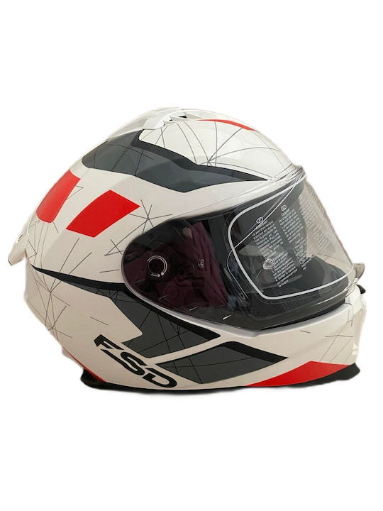 Faseed Motorradhelm Volles Gesicht