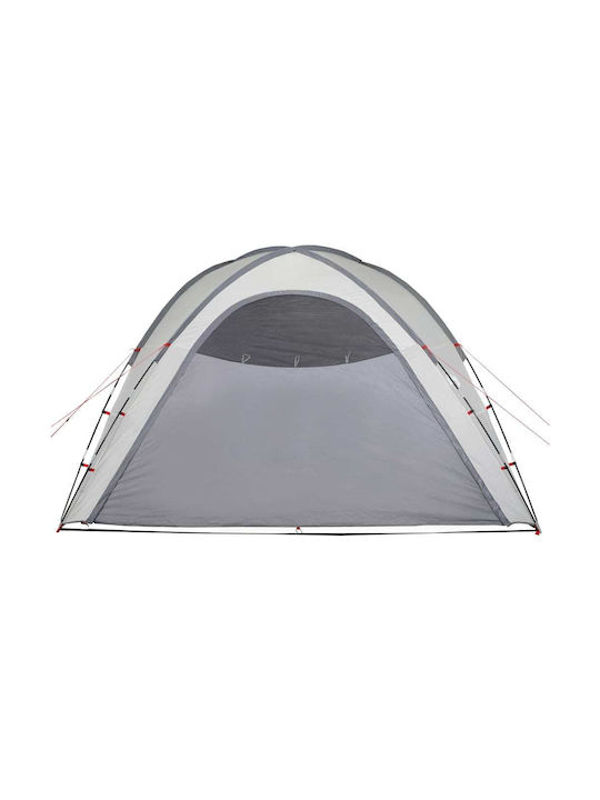 vidaXL Πτυσσόμενο Κιόσκι Κήπου Λευκό 3.6x3.6m