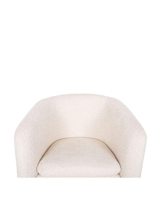 Doper Sessel Weiß 68x72x76cm