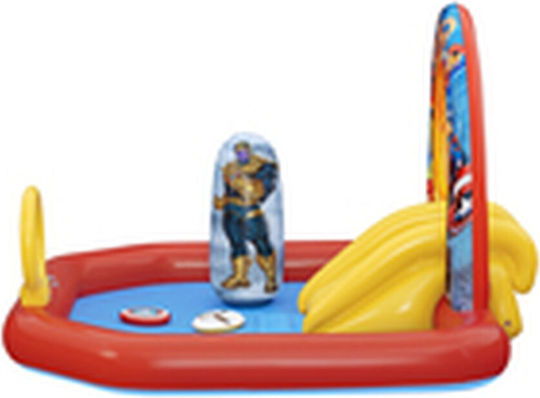 Bestway Kinder Pool PVC Aufblasbar 211x198x125cm