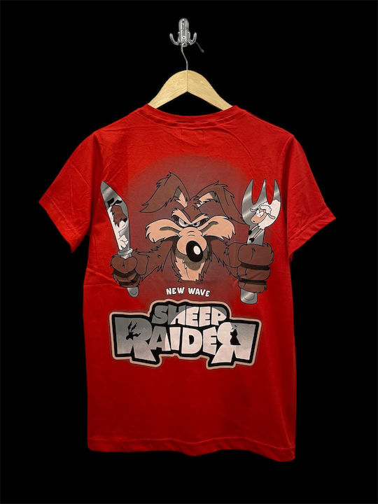 New Wave Sheep Raider T-shirt Orange