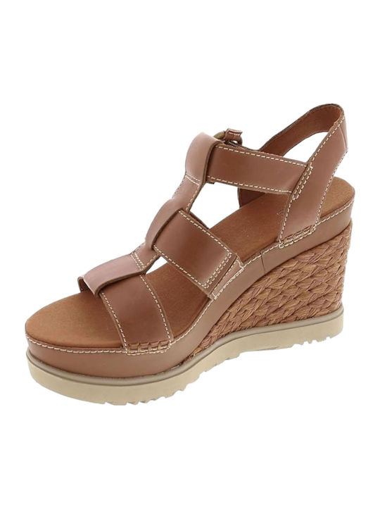 Abbot Women's Platform Shoes Tabac Brown