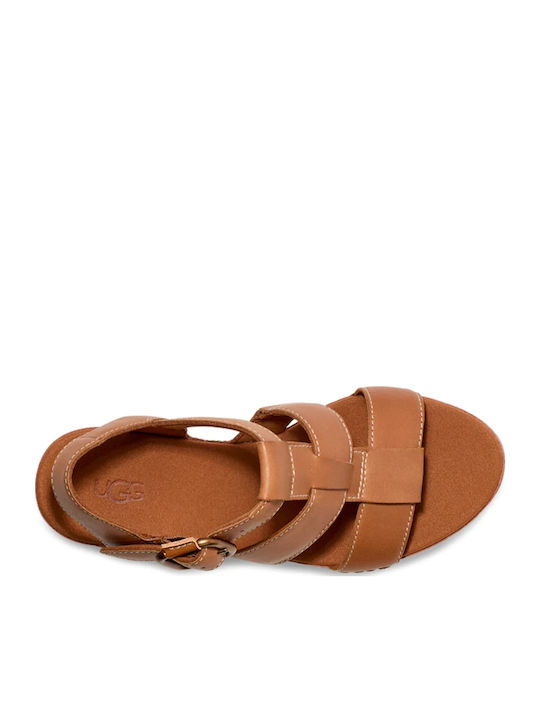 Abbot Women's Platform Shoes Tabac Brown