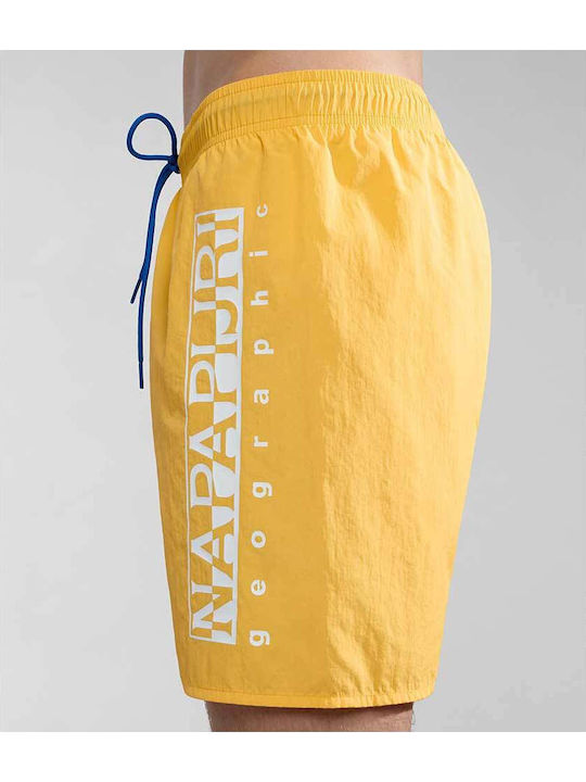 V-box Men's Swimwear Shorts Yellow