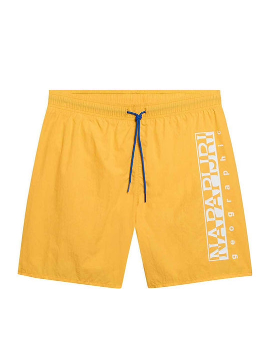 V-box Men's Swimwear Shorts Yellow