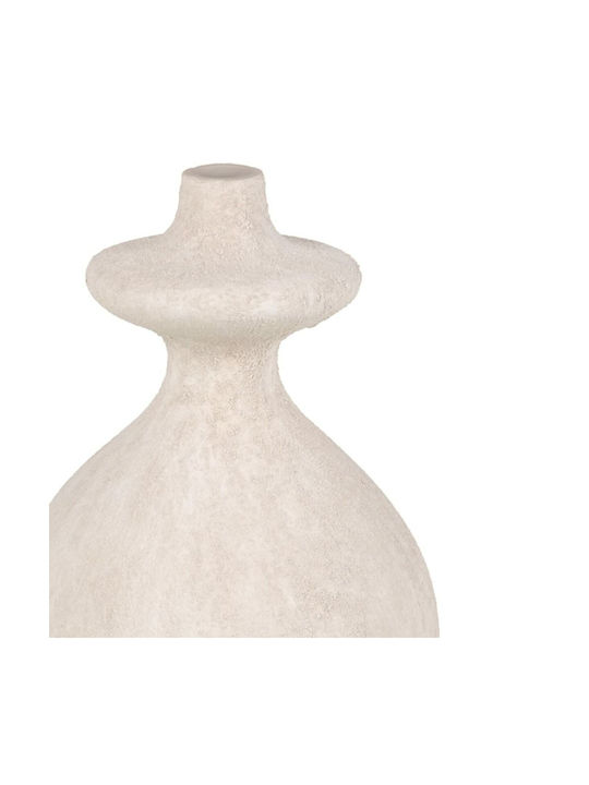 BigBuy Decorative Vase Beige 21x38x38cm