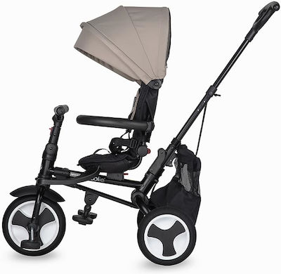 Coccolle Spectra Kids Tricycle Foldable, Convertible, With Push Handle & Sunshade for 1-3 Years Gray