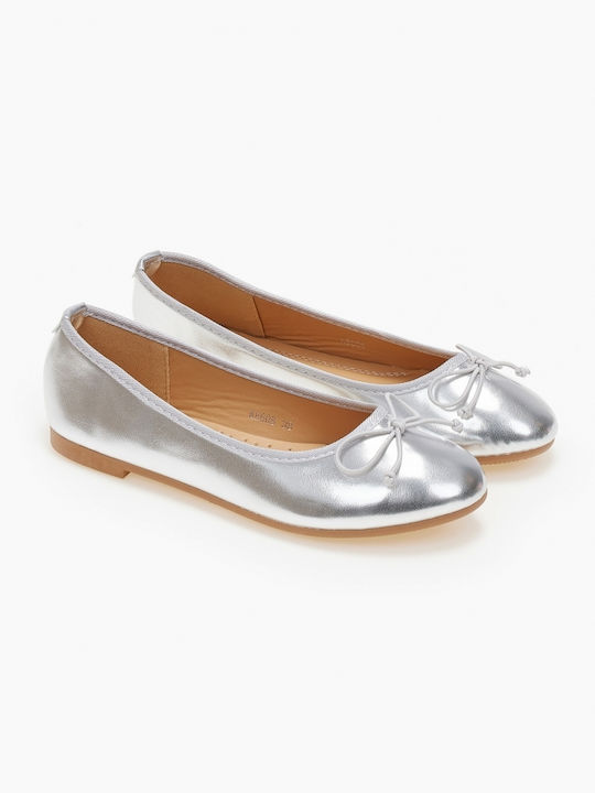 Issue Fashion Damen Ballerinas in Silber Farbe