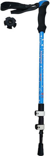 Telescopic Aluminum Trekking Pole Black