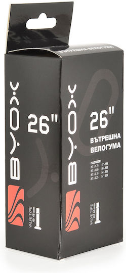 Byox 108978 Bicycle Tyre Inner Tube 1.75/2.125 48mm