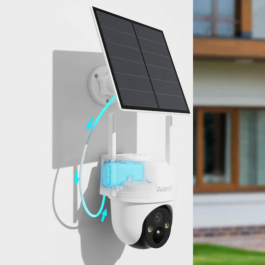 Arenti IP Κάμερα Παρακολούθησης Wi-Fi Full HD+ 4MP Αδιάβροχη Μπαταρίας με Αμφίδρομη Επικοινωνία και Φακό 4mm