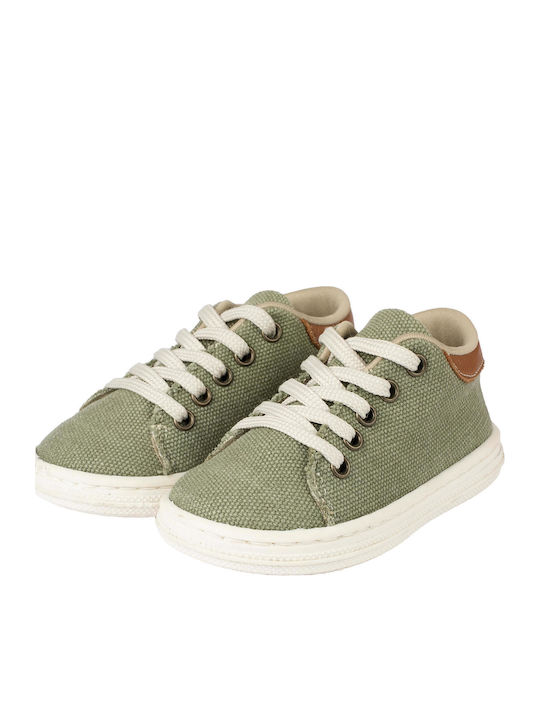 Babywalker Khaki Baptism Fabric Sneakers