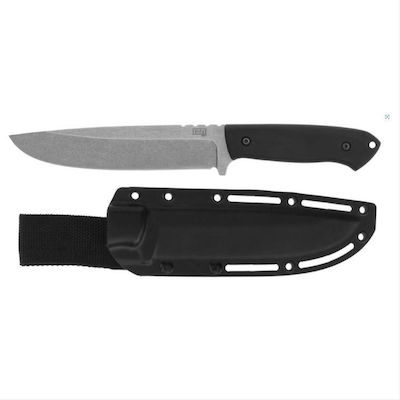 Za-pas Knife Survival Black in Sheath