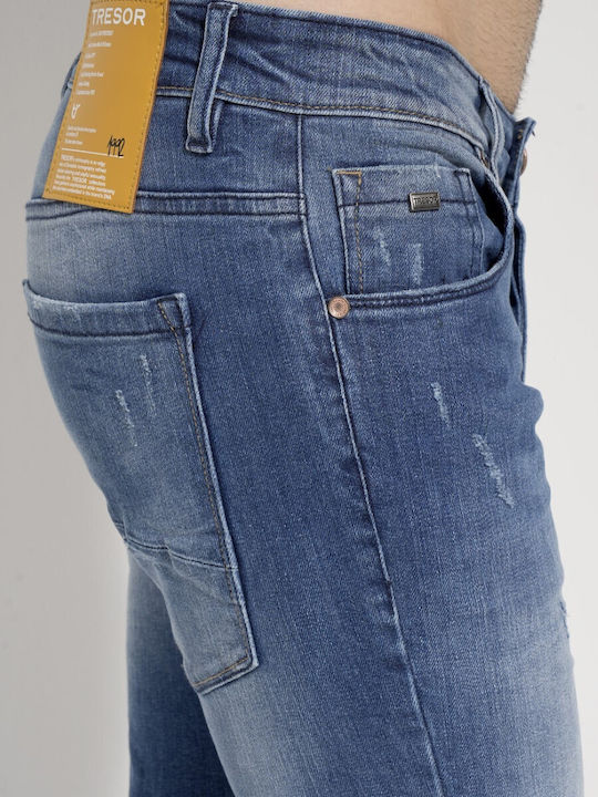 Men's Jeans Pants with Slim Fit Blue Jean