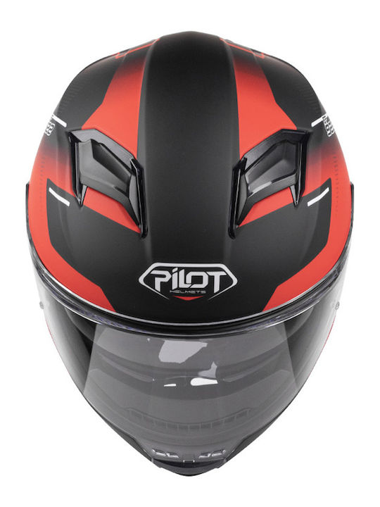 Pilot Motorradhelm Volles Gesicht ECE 22.06