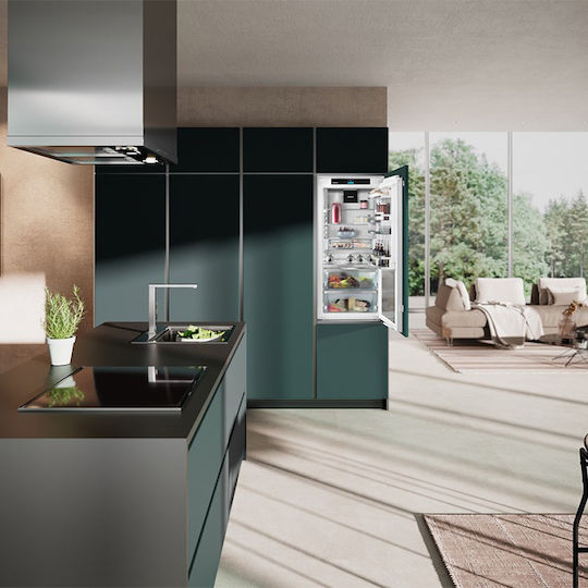Liebherr Eingebauter Kühlschrank für Lagerung 191Es H123.6xB57xT55cm. Weiß Peak BioFresh