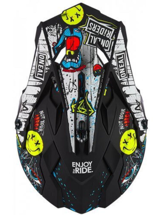 O'Neal 2srs Rancid V.24 Κράνος Μηχανής Motocross ECE 22.06 1450gr