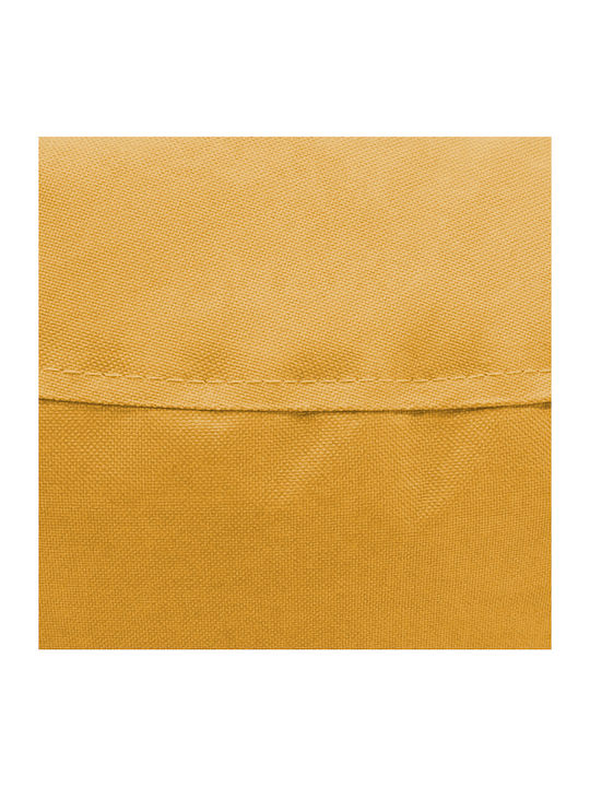 Bean Bag Chair Waterproof Norm Pro Mustard 65x65x80cm