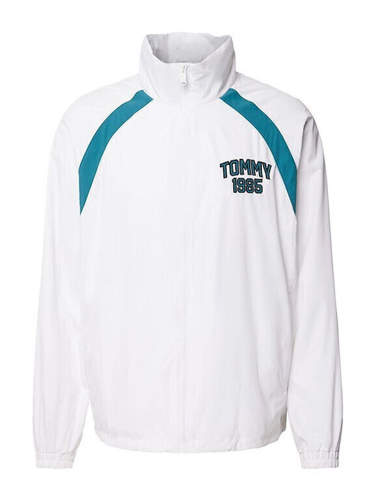 College Jacket White
