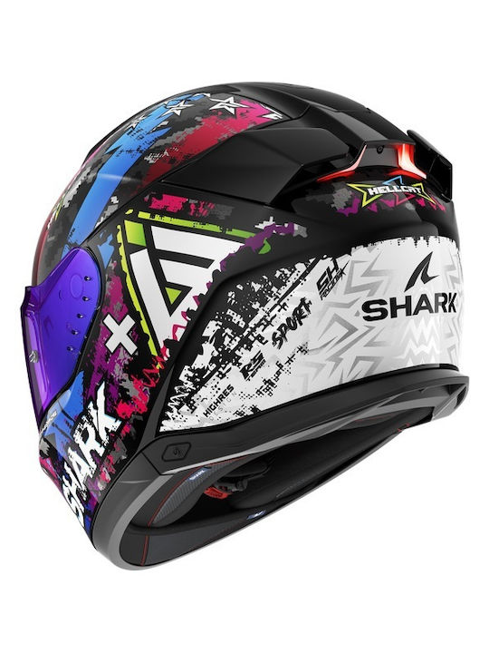 Shark Skwal I3 Hellcat Full Face Helmet 1585gr