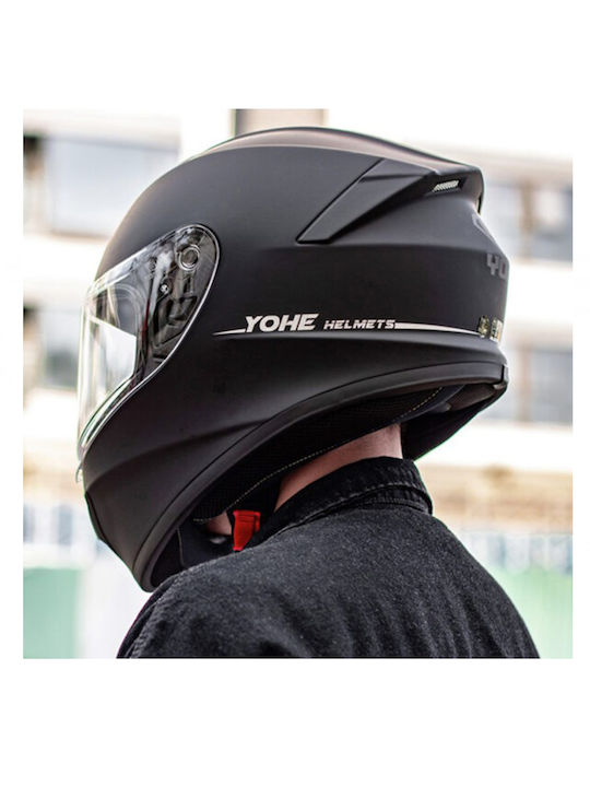 Yohe 977 Full Face Helmet DOT / ECE 22.05 1450gr Μαύρο Ματ 97700000123