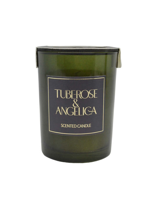 Ankor Scented Candle Tuberose & Angelica Jar Brown 8x10.5cm 1pcs