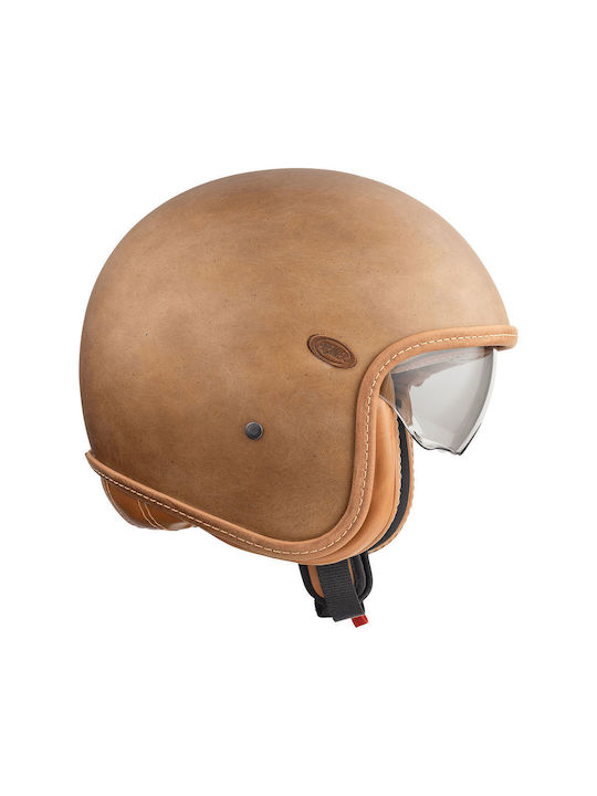 Premier Vintage Platinum Edition Motorradhelm Jet ECE 22.06